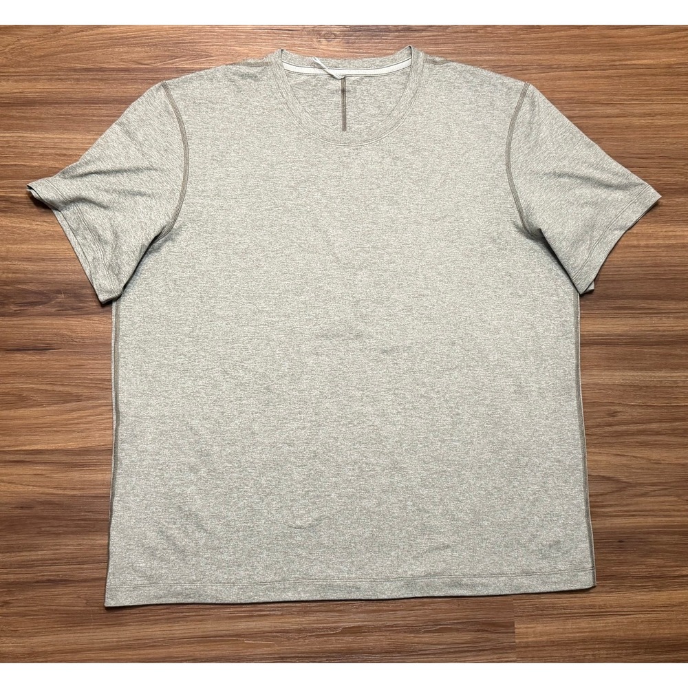 Lululemon Men's Soft Jersey Short Sleeve Athletic Oversized Boxy T-Shirt Sz XL